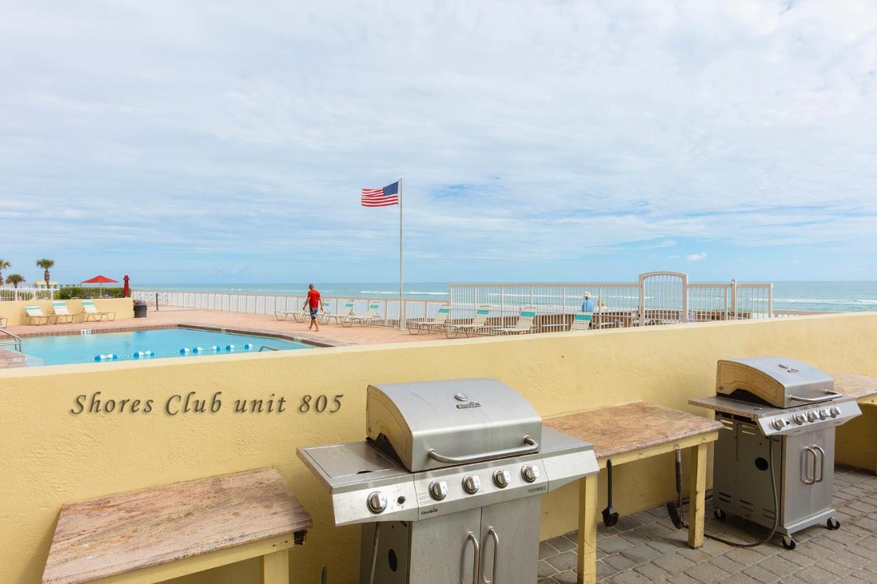 Daytona Beach Shores Ocean Front Balcony 2Beds 2Ba King Ste And 2Queens - Shores Club 805 Exterior photo