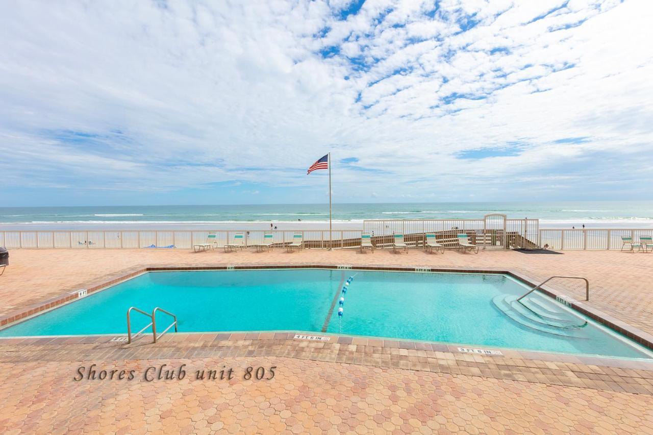 Daytona Beach Shores Ocean Front Balcony 2Beds 2Ba King Ste And 2Queens - Shores Club 805 Exterior photo